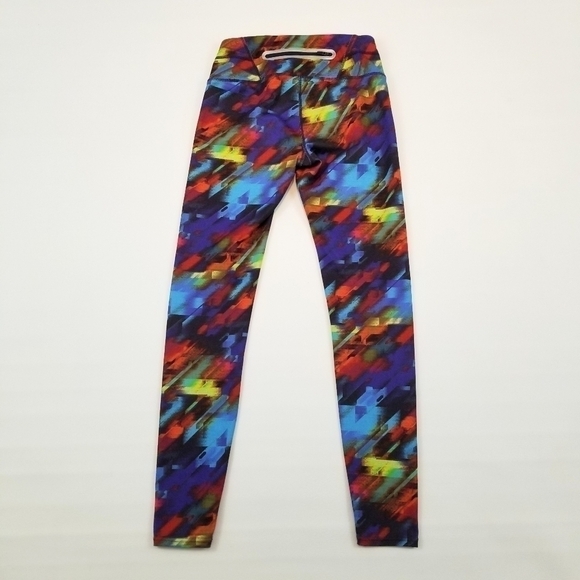 Athleta multicolor abstract print full length leggings women's size XS - Picture 5 of 9